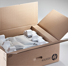 klopová krabice s polystyrenovou fixací klopová krabice s polystyrenovou fixací